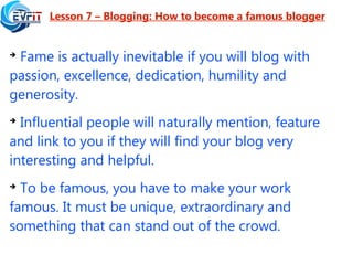 Lesson Of Passion Blog